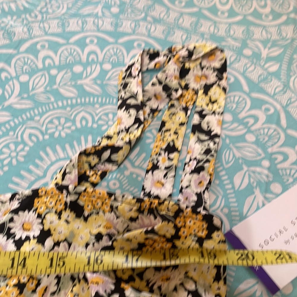 Social Standard by Sanctuary Daisy Floral Tied Sundress XX-Large - Picture 12 of 14